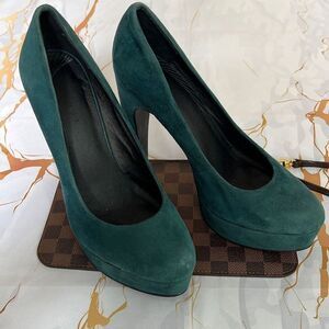 Trouvé Velvet Heels